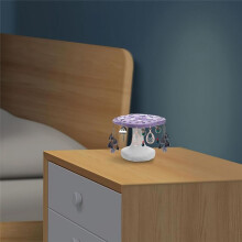 Mushroom Jewelry Display Stand Earring Holder and Organizer Tray for Rings Necklaces and Trinkets Desktop Ornament