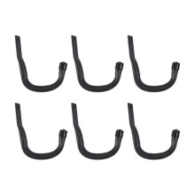 6pcs Heavy Duty Garage Storage Hooks,Bike Hooks for Garage Wall,Utility Garage Hooks,Wall Mount J Hook for Hanging