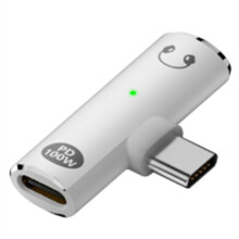 2 in 1 Type C Headphone Charging Jack AUX Audio Adapter PD100W USB C to 3.5mm HiFi Earphone Connector for A