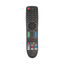 V-1014S Universal Remote Control Multi-Device Compatibility, Easy Setup for TV, DVD,Black