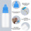 50Pcs Small Empty Squeeze Dropper Bottles Plastic Thin Tip Dropper Bottles 15ML Portable Squeezable Liquid Dropper 2