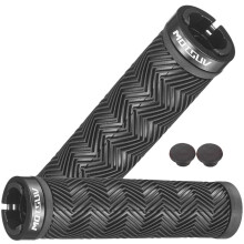 MOTSUV Cykelhandtag Gummi Mjuka Mountainbikegrepp Dammtät Styre Protect Cover Cykelgrepp Svart