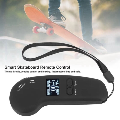 Electric Skateboard Controller Wireless LED Display Remote Control with Cruising Function Single Dual Drive Accessory 1