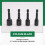 8pcs Tap Die Socket Adapter 1/4 Inch Hex Shank Machine Screw Metric Plug Threading Tool for Electric Drill M4-M16 9