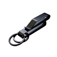 Clip de Ceinture pour Porte-Clés en Acier Inoxydable, Boucle de Suspension Extérieure avec Outil de Support de Clé pour un Accès Facile et une