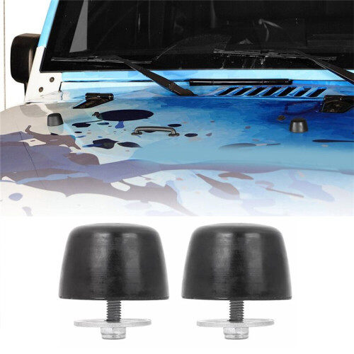 2 Pezzi di Paraurti In Gomma Nera per Cofano per   KJ71051BK 1