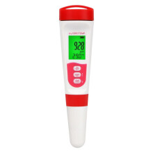 Testador de Qualidade de Água de Hidrogênio 3 em 1 H2 Monitor, Medidor de TEMP e ORP 0-2400PPb para Água Potável, Aquários, Spa