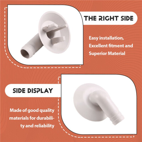 Air Conditioner Elbow Drain Nozzle External Unit Drain Pipe Joint Air Conditioner Accessories Accessories 2