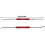Double Pointed Scraper Metal Hook and Pick Set 45 Degrees 90 Degrees Pointed Mark Tool for Carpenter Mechanic 6