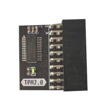 Módulo de Segurança TPM 2.0 para Placas-Mãe Gigabyte Criptografia de 20-1 Pinos Cartão de Memória Proteção de Dados Aprimorada