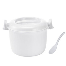Portable Microwave Oven Rice Cooker Multifunctional Steamer Insulation Lunch Box Steaming Utensils for Microwave