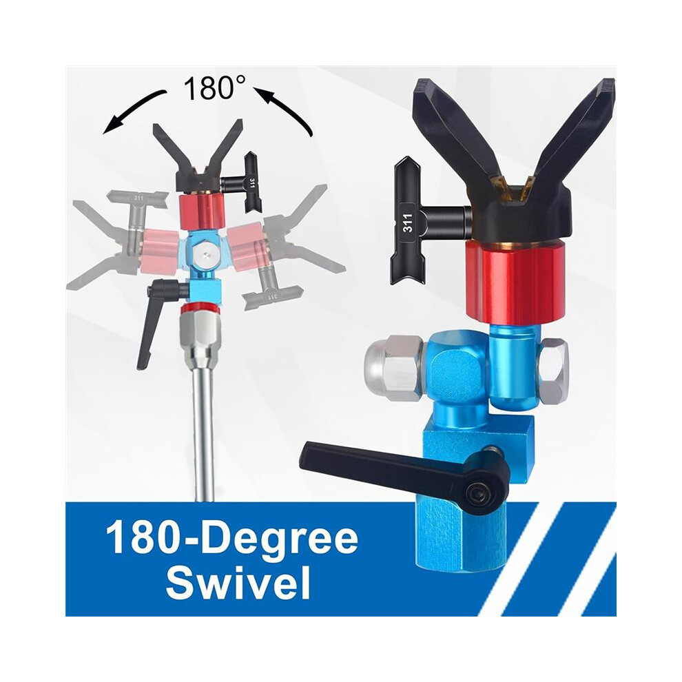 Airless Sprays Guide Tool Kit With 311 315 Tips And 10In Airless Extension Pole,Sprays Guide Accessory Tool For Airless 4852537379175
