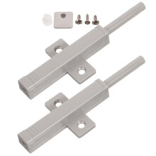 2 Sets Heavy Duty Push to Open Cabinet Latch SelfBouncing Concealed Hardware for Kitchen Closet
