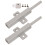 2 Sets Heavy Duty Push to Open Cabinet Latch SelfBouncing Concealed Hardware for Kitchen Closet 1