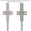2 Sets Heavy Duty Push to Open Cabinet Latch SelfBouncing Concealed Hardware for Kitchen Closet 4