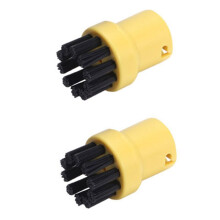For SC1 SC2 SC3 SC4 SC5 SC7 CTK10 CTK20 Steam Cleaner Part Replacement Nozzle Brush Stubborn Stain Remove Yellow