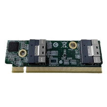 High Speed SFF-8654 to PCIe X16 External Extension Card Adapters SFF-8654 Adapters Card Computer for 1U Server