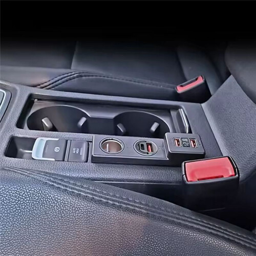 Car Cigarett Lighter Splitter Plug Adapter Fast Charging for   7 Mk7 Interior Modification Accessories LHD