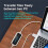 USB PC to PC Online Share Sync Link Net Direct Data File Transfer Bridge LED Cable Easy Copy Between 2 Computer 4