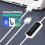 USB PC to PC Online Share Sync Link Net Direct Data File Transfer Bridge LED Cable Easy Copy Between 2 Computer 10