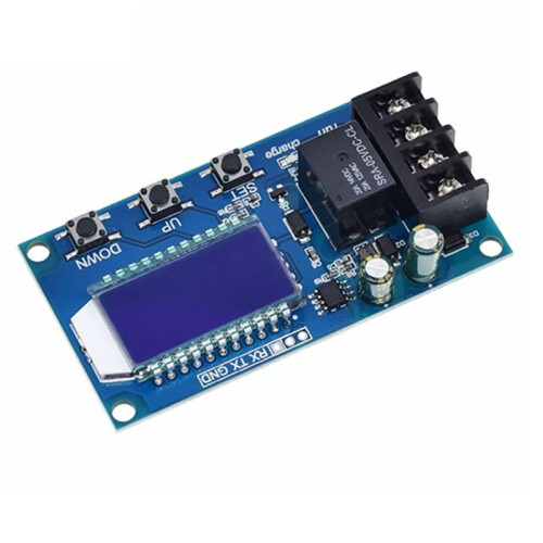 Lead-Acid Lithium Battery Charger Module 6-60V 10A LCD Display Control Overcharge Protection Board Automatic Charging 1