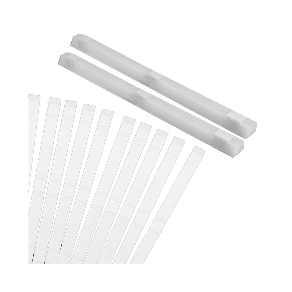 50 Pcs Glue Strips With Mesh Backing, Thermal Glue Strips For Book-Binding Hot Melt Adhesive Book Repair Tape 6034228259906