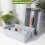 Multifunctional Portable Tool Box Kitchen Cleaning Tool Box Restaurant Glass Cleaning Storage Box Tool Box 2
