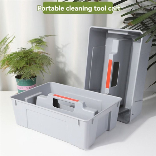 Multifunctional Portable Tool Box Kitchen Cleaning Tool Box Restaurant Glass Cleaning Storage Box Tool Box 1