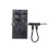 6 Packs 18cm Guitar Effect Pedal Round Patch Cables Instrument Guitar Pedal Cable Connectors Patch Cable Black 9