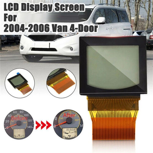 Car Instrument Speedometer Cluster LCD Display Screen for  Quest 2004-2006 4DR Dashboard Pixel Repair LCD Screen 2