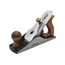 No. 4 Hand Plane for Woodworking with Durable Carbon Steel Blade and Precision Surface Finishing