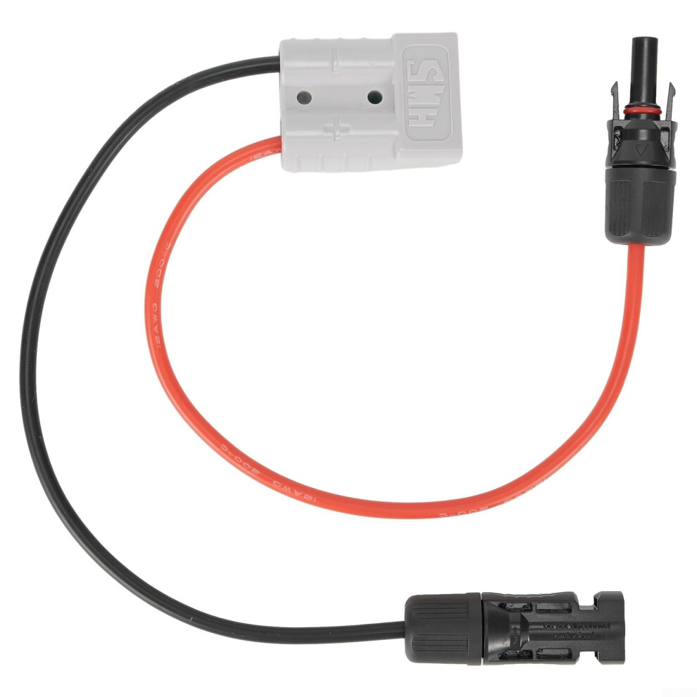 Waterproof 50A Solar Panel Y Adapter Cable 600V 12Awg Splitter For Rv And Offgrid Systems 9771547222583