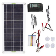 30-W-tragbares Solarpanel mit 220-W-Wechselrichter