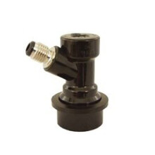 Ball Lock Quick Disconnect Liquid Side 1/4 Inch MFL for Cornelius Homebrew Keg Fittings