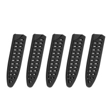 5Pcs Knife Blade Protector Set for 6' Chef Knife, Universal Edge Guards with Secure SlipResistant Design, Black