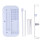 Household Sewing Machine Thread Stand, Triple & Double Spool, Detachable 2