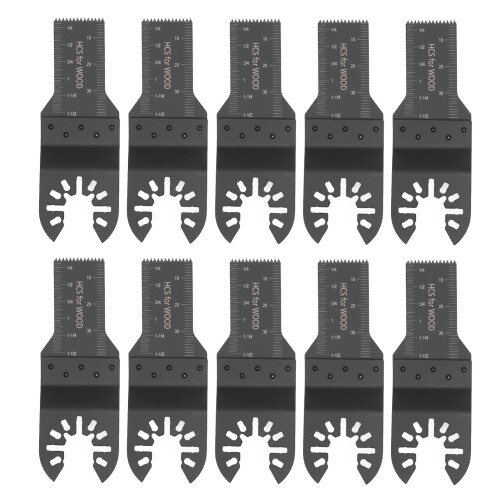 Precision Cutting Design Oscillating Saw Blades, Multitool Blades Quick Release Interface Universal Interface Corrosion Resistance High Carbon Steel
