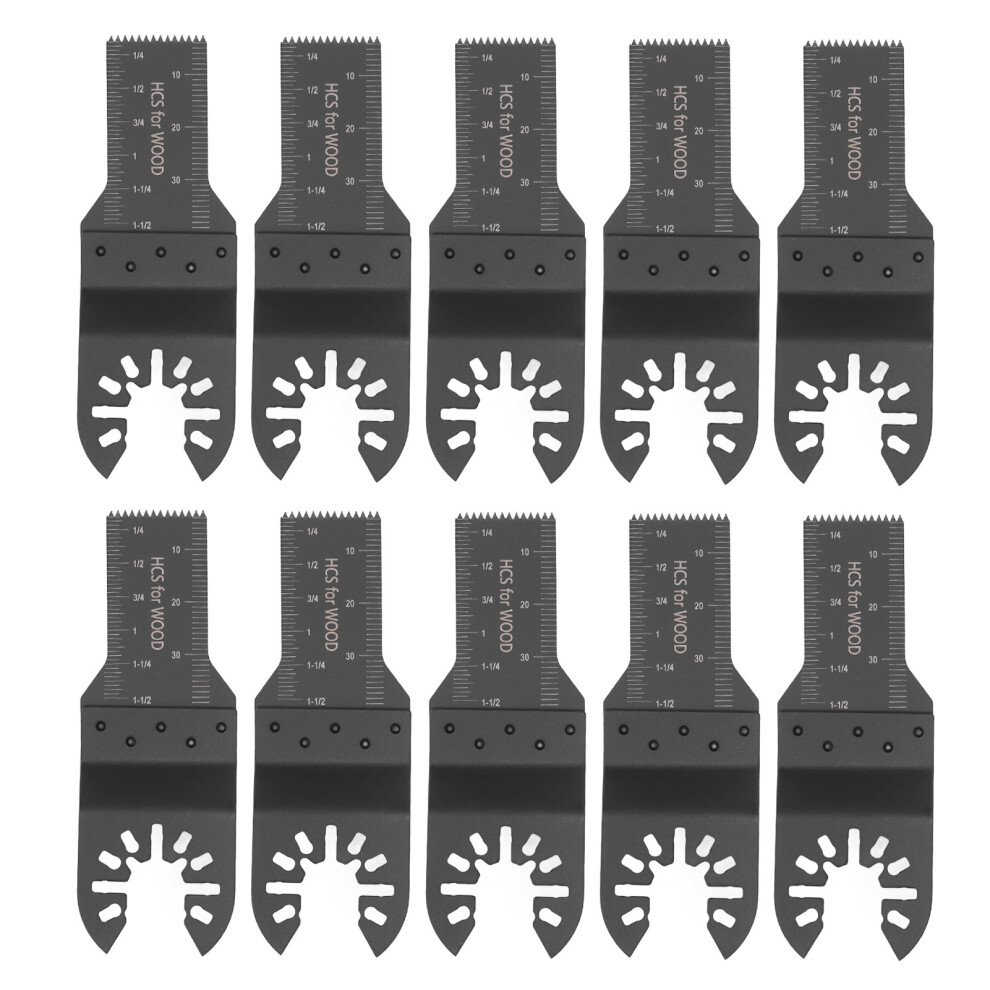 Precision Cutting Design Oscillating Saw Blades, Multitool Blades Quick Release Interface Universal Interface Corrosion Resistance High Carbon Steel