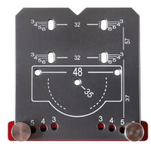 35mm Hinge Jig Adjustable Cabinet Hinge Drilling Guide with Accurate Positioning and Edge Margin