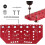 Cabinet Hardware Jig with Adjustable Hinge Template, Precise Hole Alignment for Woodworking 5