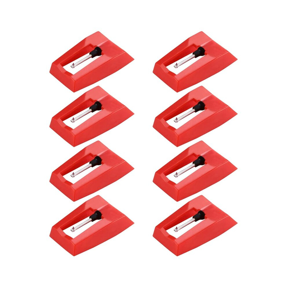 8Pcs Record Player Needles, Universal Replacement Stylus Needles Replacement Stylus Needles For Vinyl Record Player 4713580623588