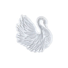 DIY Feather Swan Ornament Silicone Mould Crystal Resin Epoxy Casting Mold Handmade Home Decoration Crafts