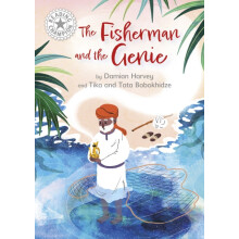Reading Champion The Fisherman and the Genie by Damian Harvey Paperbac