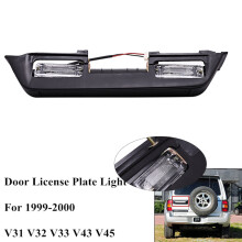 License Plate Light Tail Gate Door Registration License Plate Light for  Pajero Montero Shogun MK II 2 90-2000