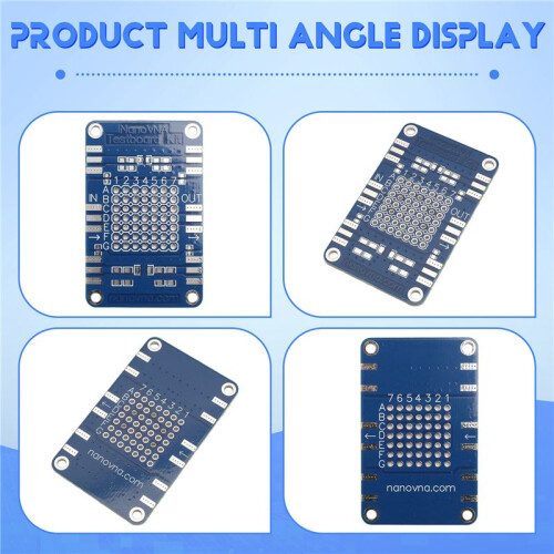 Testboard Kit VNA Test Demo Board Vector Network Analyzer Testing Board