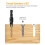 Countersink Drill Bit Set, Woodworking Chamfer Adjustable Countersink Tools  Counter Sink Holes with 1/4inch Hex Shank 2