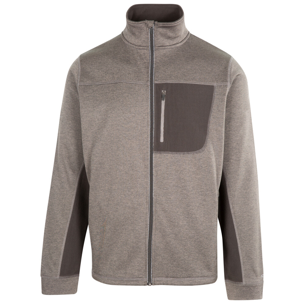 Trespass (Xl, Dark Grey Marl) Mens Fleece Jacket With Full Zip Radnage
