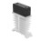 Compact Design Aluminum Heatsink For Solid State Relay, Cooling Base With Easy Installation Flame Retardant Shell And Rust Resistant Plate For 6
