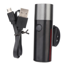 Fram- och baklyktor för cykel USB-uppladdningsbar Vattentät Justerbar ljusstyrka Kompakt LED-lampa Lång batteritid Dubbelfunktion Cykeltillbehör
