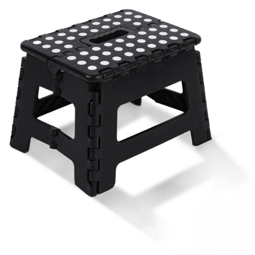 (Grey, 9") KEPLIN Heavy Duty Folding Step Stool for Home Use 1